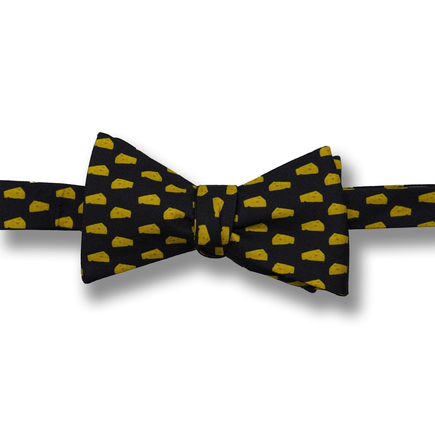 Big Black Cheese Bow Tie