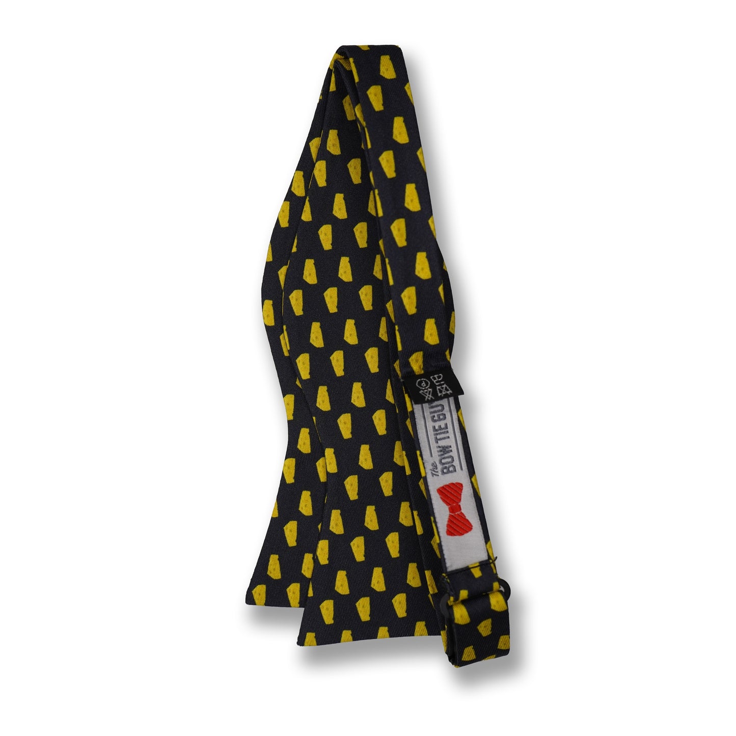 Big Black Cheese Bow Tie