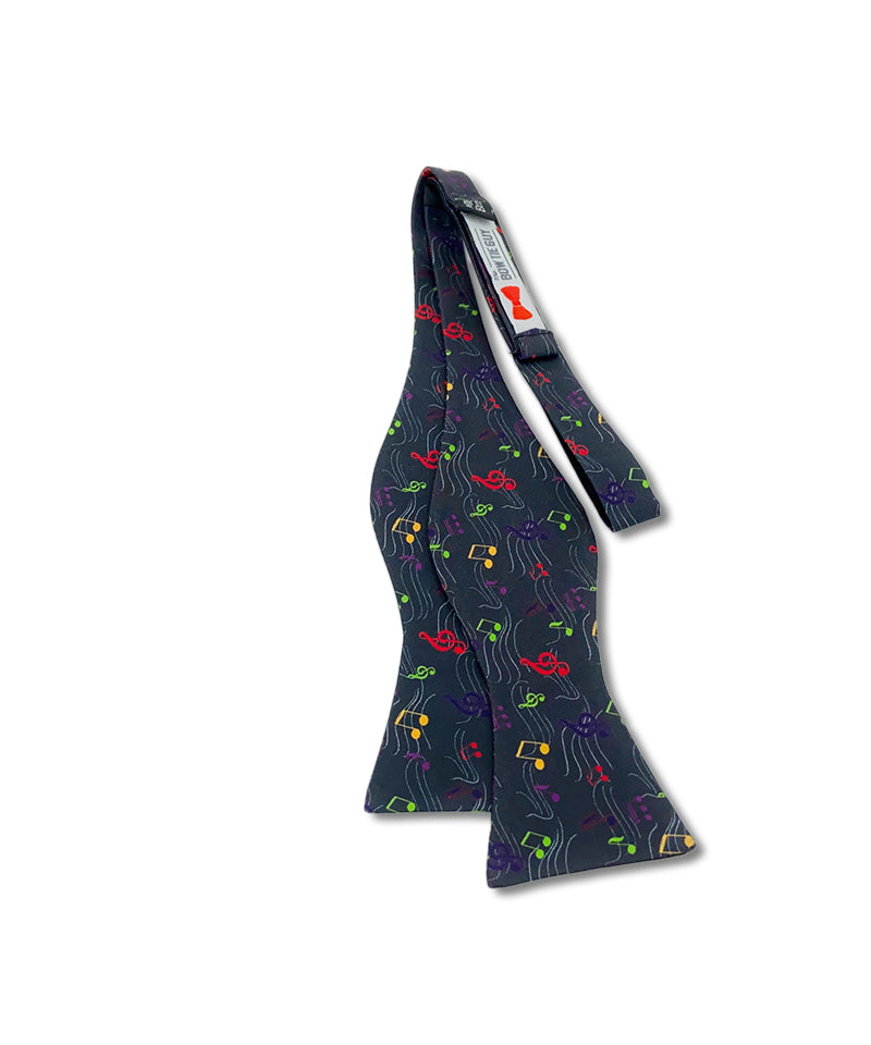 Charcoal Music Masterpiece Bow Tie